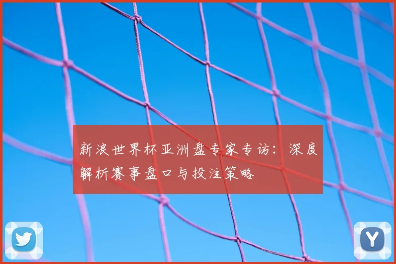 新浪世界杯亚洲盘专家专访:深度解析赛事盘口与投注策略